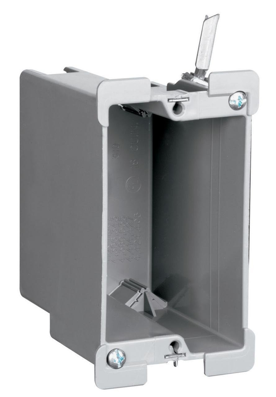 S1-18-W - Old Work Switch and Outlet Box with Quick/Click