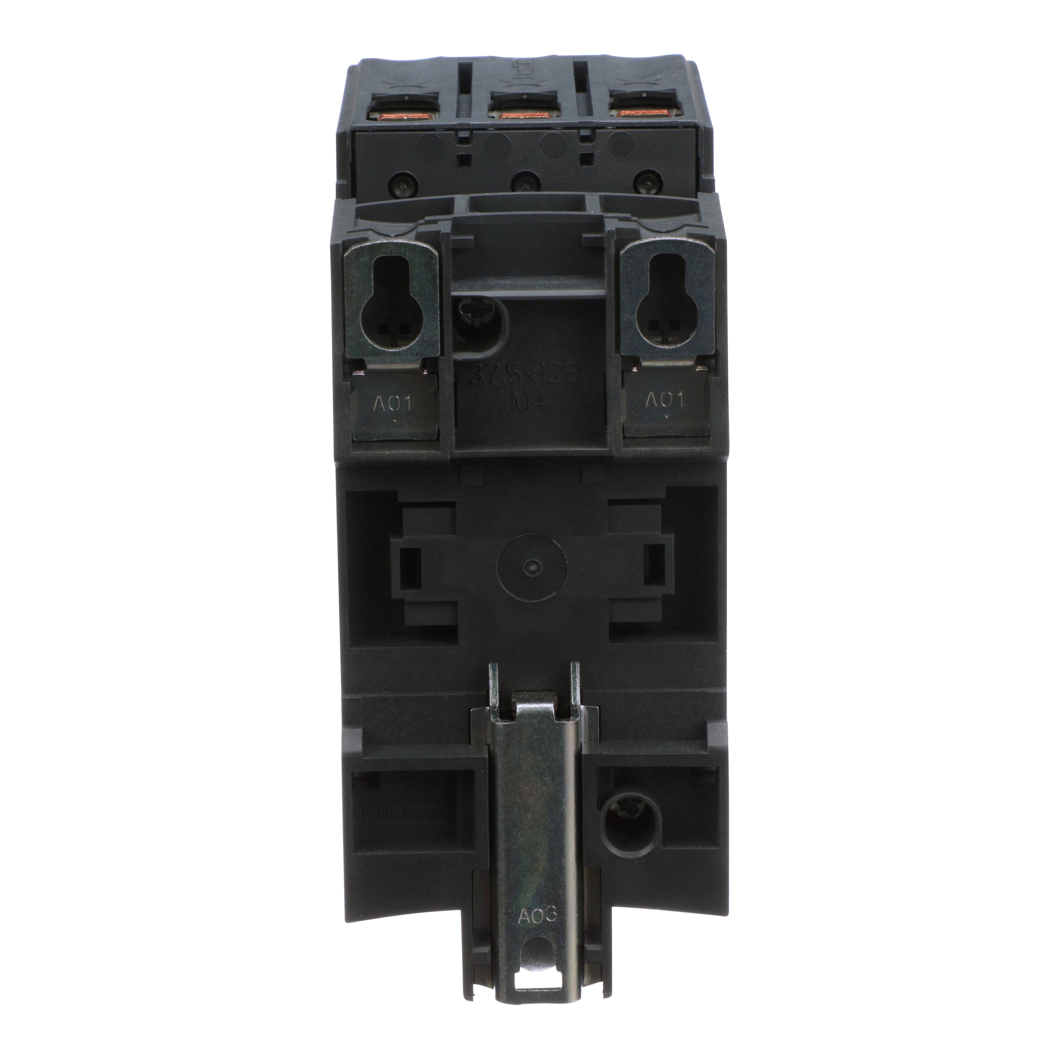 Picture of T02DN13G7 - Contactor, Tesys N Contactors, nonreversing, 3P, 3phase, 45A, 25HP at 460VAC, NEMA size 2, 120VAC 50/60Hz coil, open