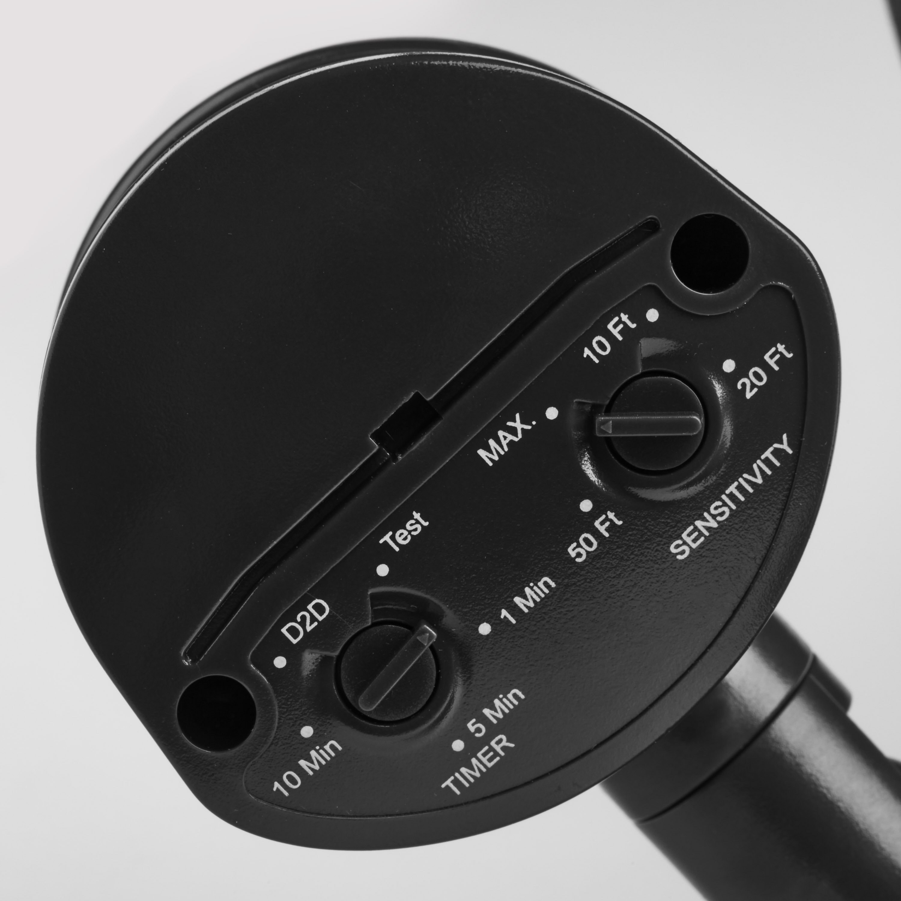 Picture of 65-715 - LED Security Light, Dual Head, Motion Sensor Included, Black Finish, 3000K