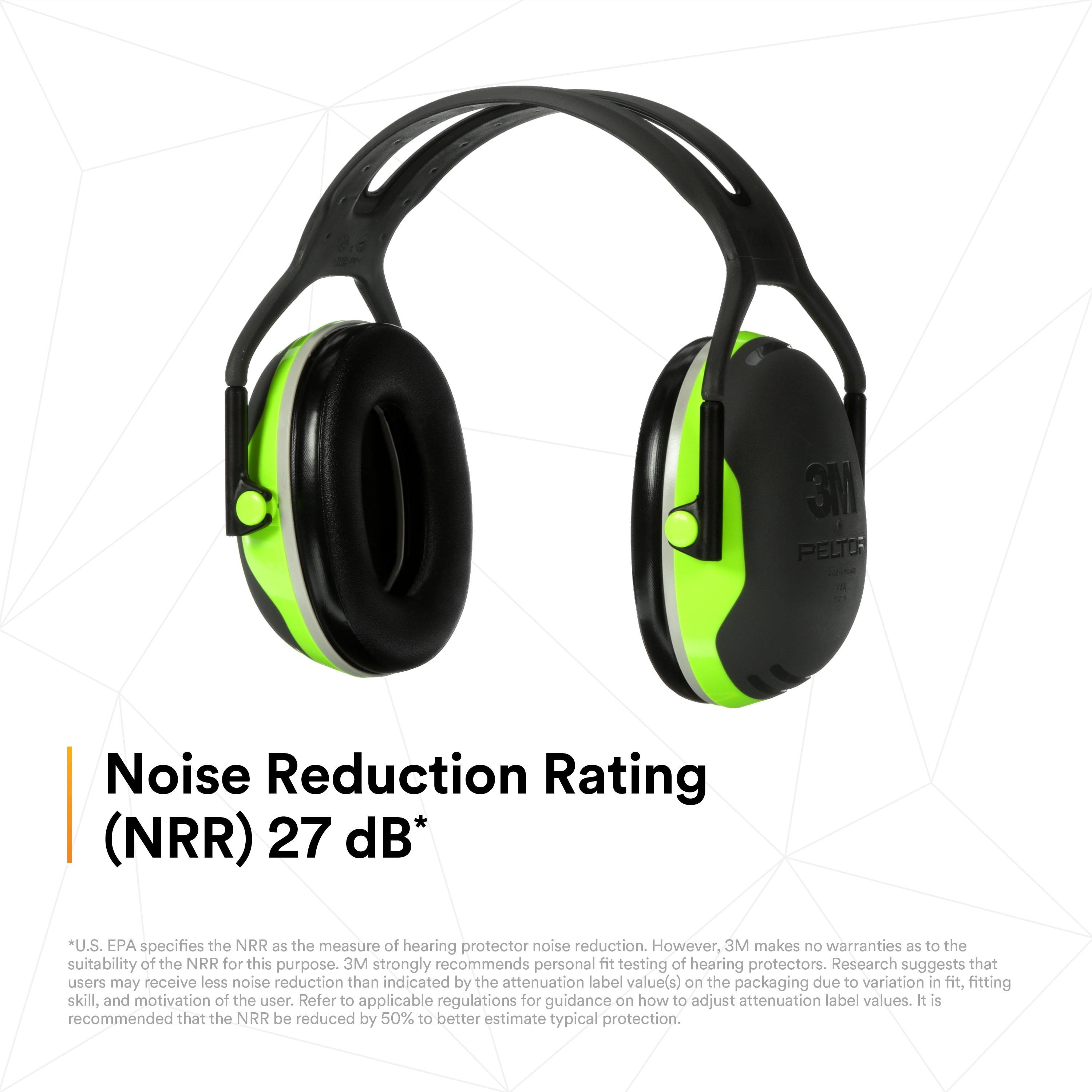 Picture of X4A - 3M PELTOR Earmuffs X4A, Forestry Orange, 10 EA/Case