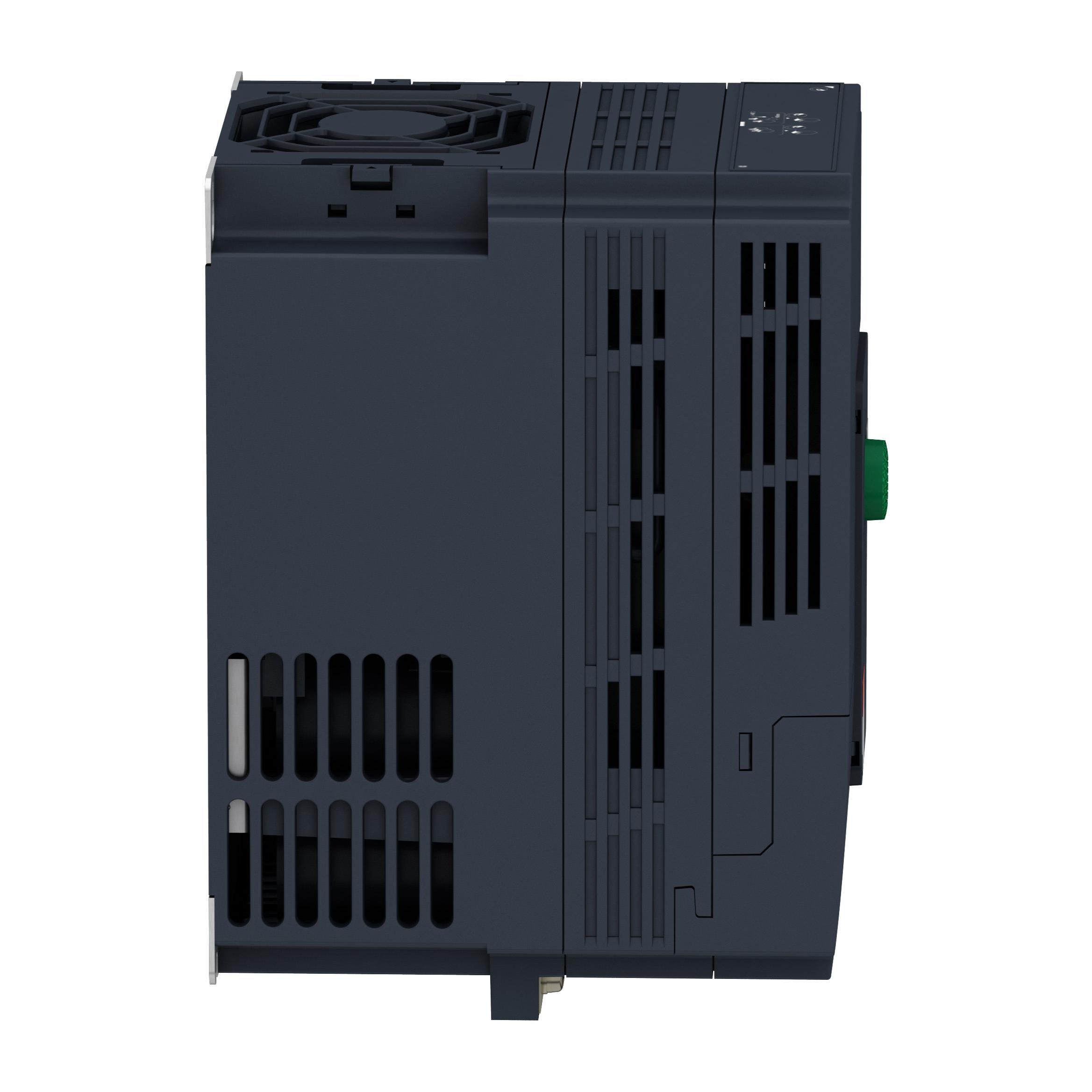 Picture of ATV320U55M3C - variable speed drive, Altivar Machine ATV320, 5.5kW, 200 to 240V, 3 phases, compact