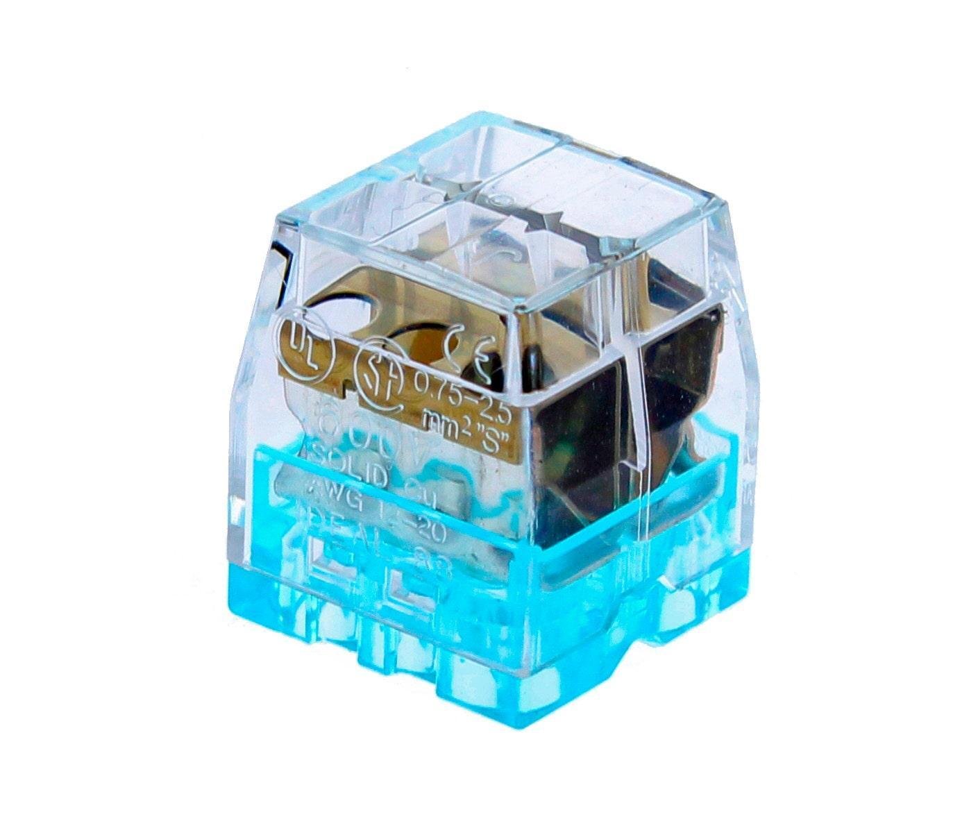 Picture of 30-088J - In-Sure® Push-In Wire Connector, Model 88 6-Port Blue, Jar of 100