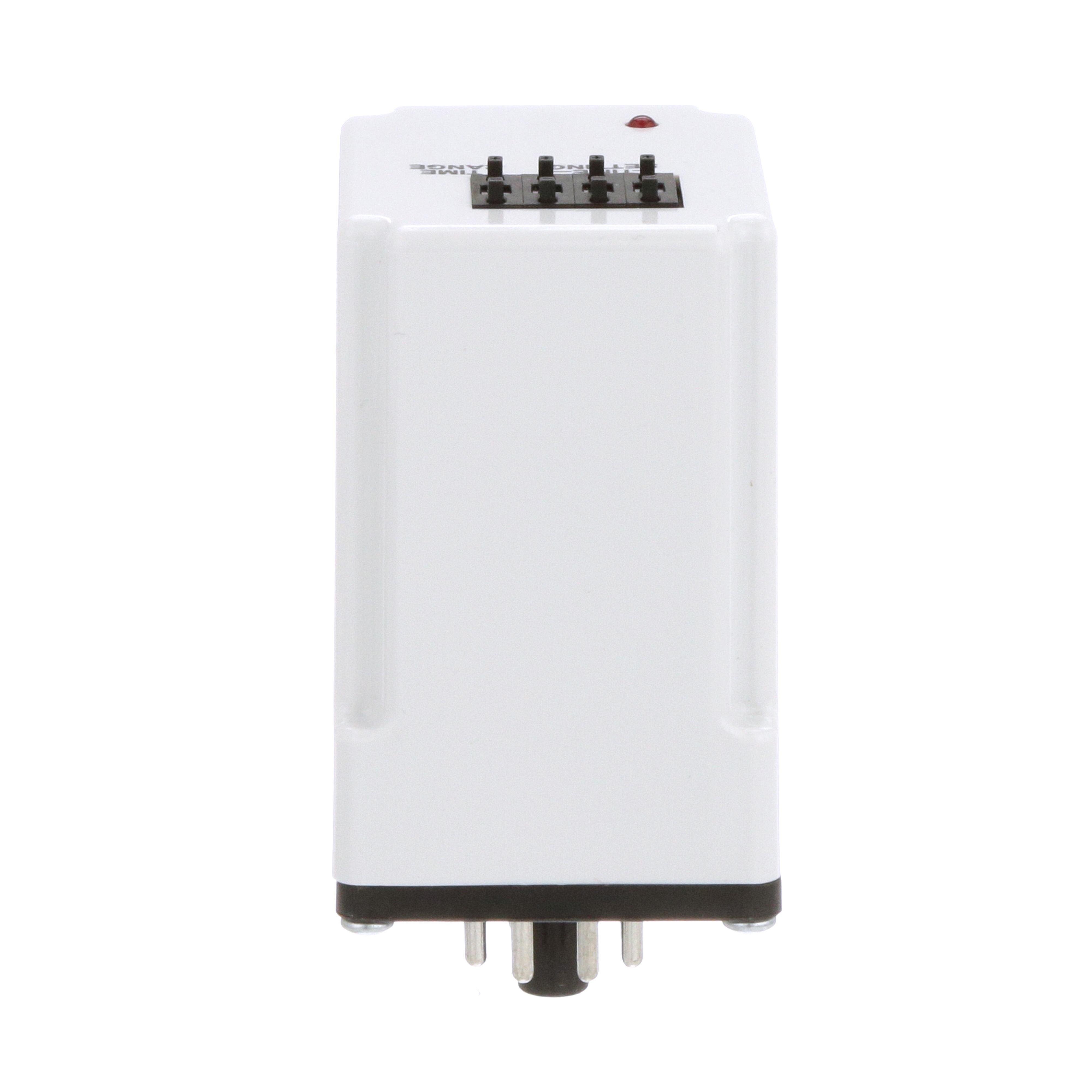 Picture of 9050JCK60V24 - Timing Relay, Type JCK, plug In, on delay, programmable, 0.5 second to 999 hours, 10A, 240 VAC, 240 VAC 50/60 Hz