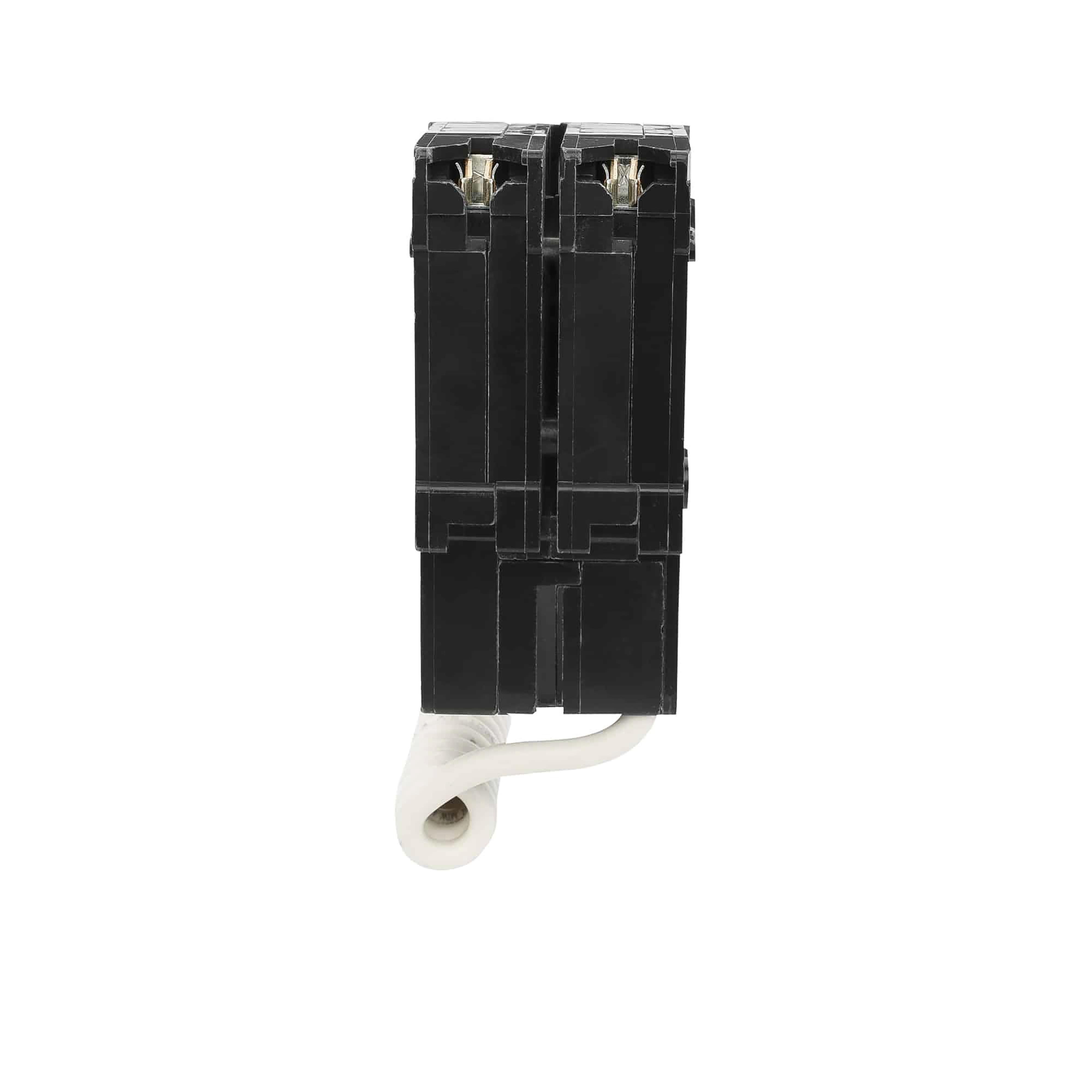 Picture of HOM235GFI - [TAA] Mini circuit breaker, Homeline, 35A, 2 pole, 120/240VAC, 10kA AIR, ground fault class A, plug in, UL
