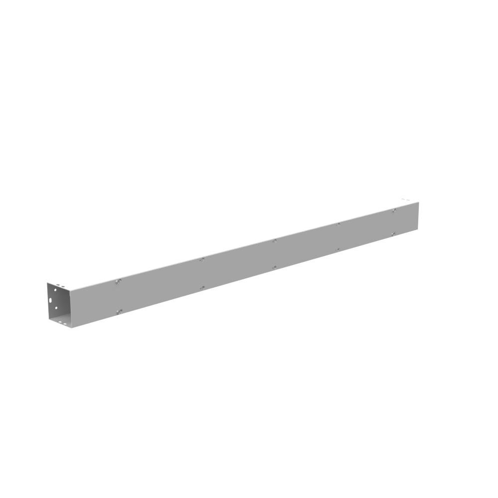 Picture of 4472-GSC1-NK - 4X72x4 Screw Cover Wireway Type 1 UL Listed Steel No Knockouts ANSI 61 Gray
