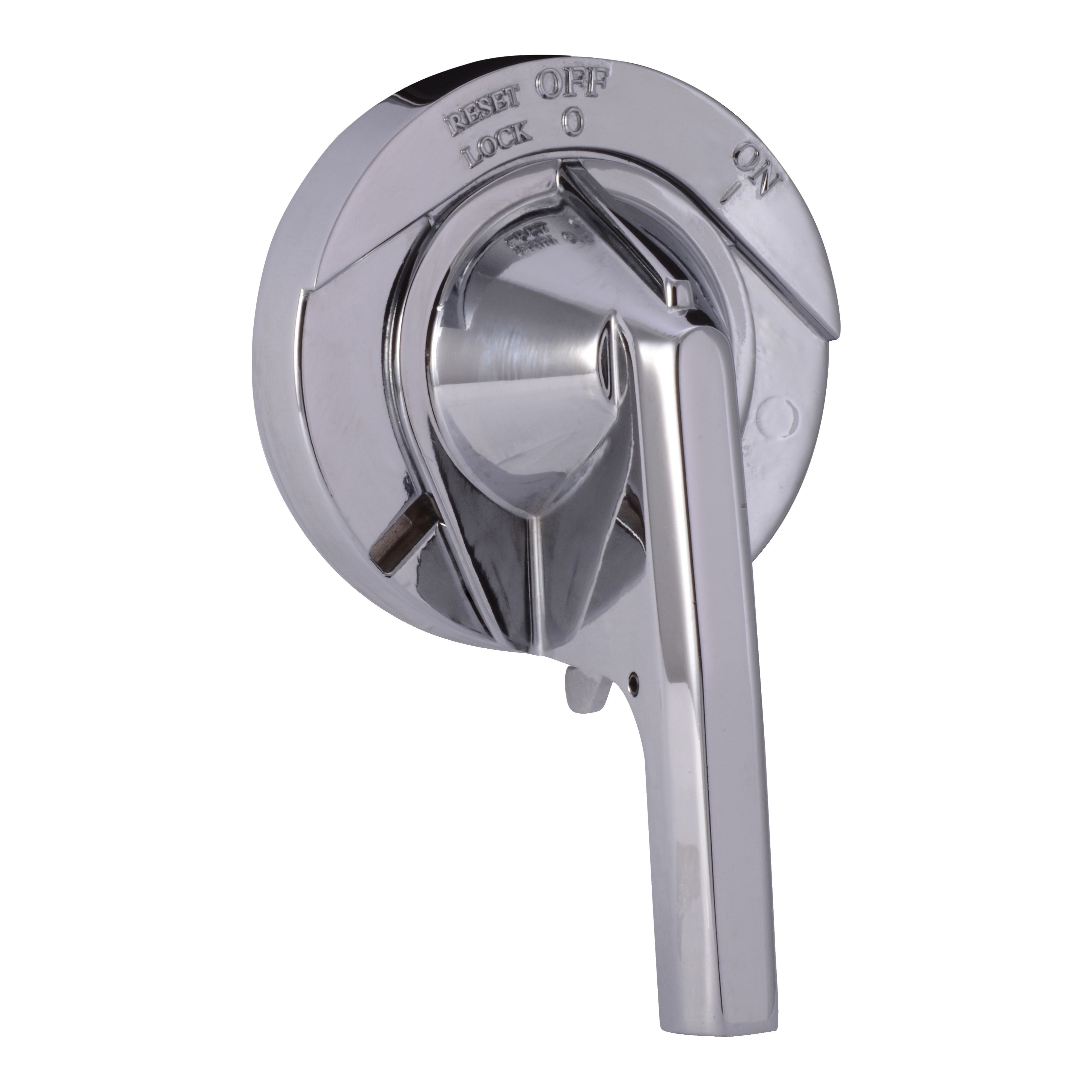 9421LC43 - Circuit breaker accessory, PowerPacT B/H/J, handle assembly, rotary, 3 inch, 125A to 250A, NEMA 3/4/4X, chrome plated