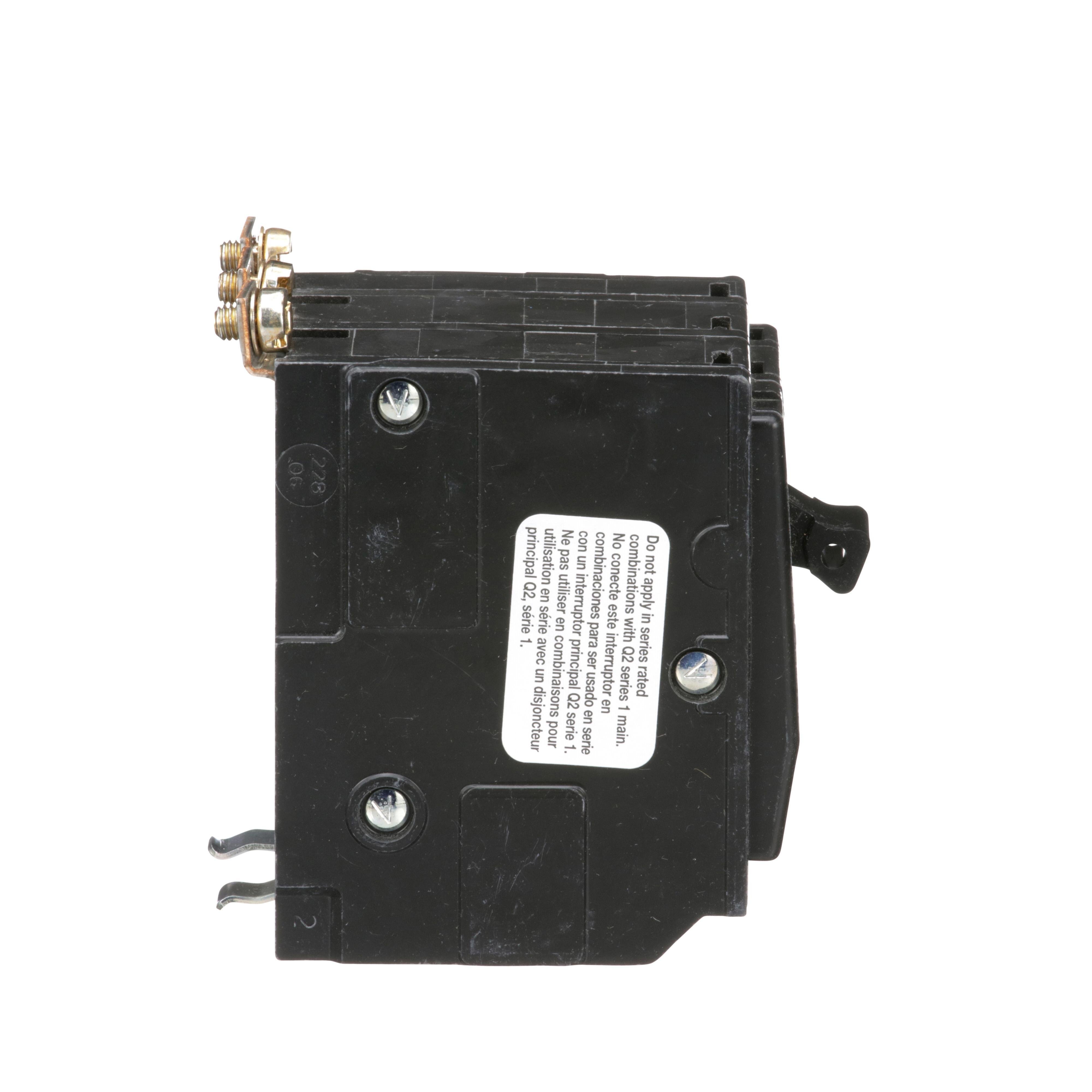 Picture of QOB330 - Mini circuit breaker, QO, 30A, 3 pole, 120/240VAC, 10kA, bolt on
