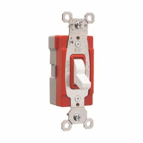 Picture of PT20AC3-W - PlugTail® Three-Way 20A Toggle Switch, White
