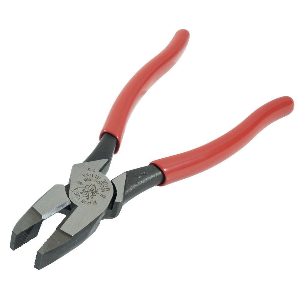 Picture of HD2000-9NE - Heavy-Duty Lineman’s Pliers, Thicker-Dipped Handle