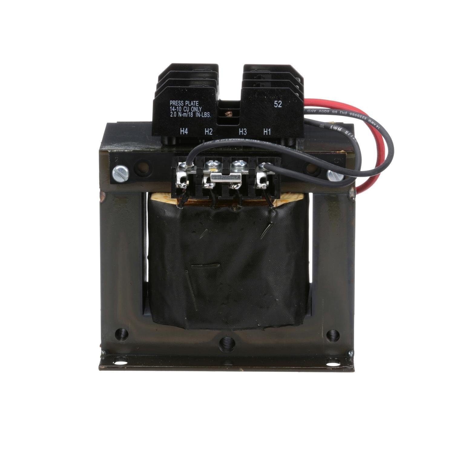 Picture of 9070TF750D1 - Industrial control transformer, Type TF, 1 phase, 750VA, 240x480V primary, 120V secondary, 50/60Hz