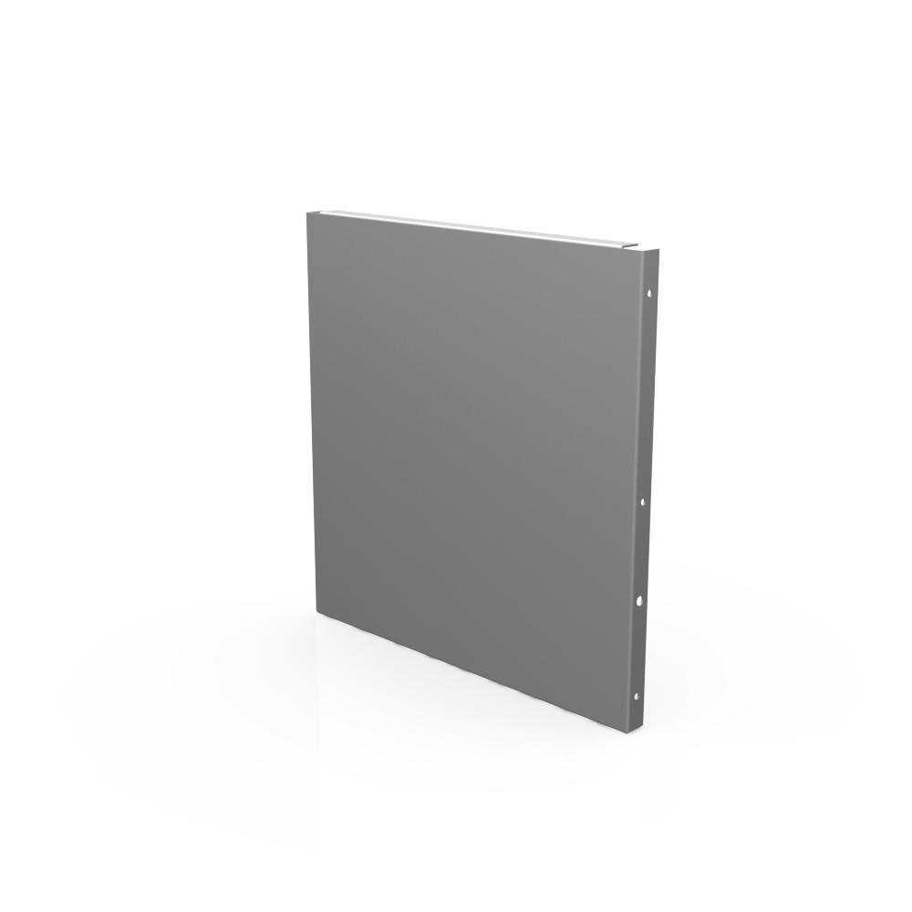 Picture of 1212GE-NK-NP - Wireway End Type 1 12x12 Screw Cover No Paint Steel No Knockouts