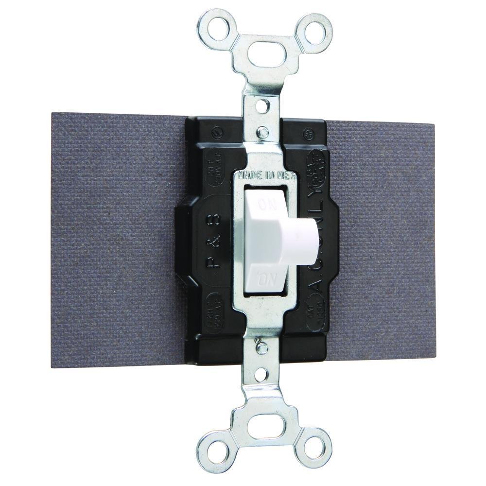 1250-W - 15A Single Pole, Double Throw Switch, White