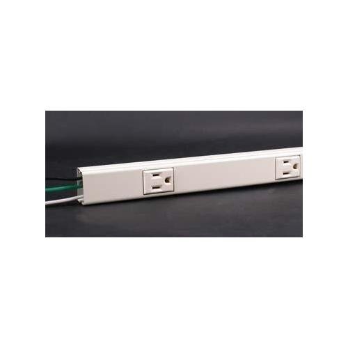 Picture of V20GB506 - Wiremold 20GB506 Plugmold Multioutlet System in Ivory