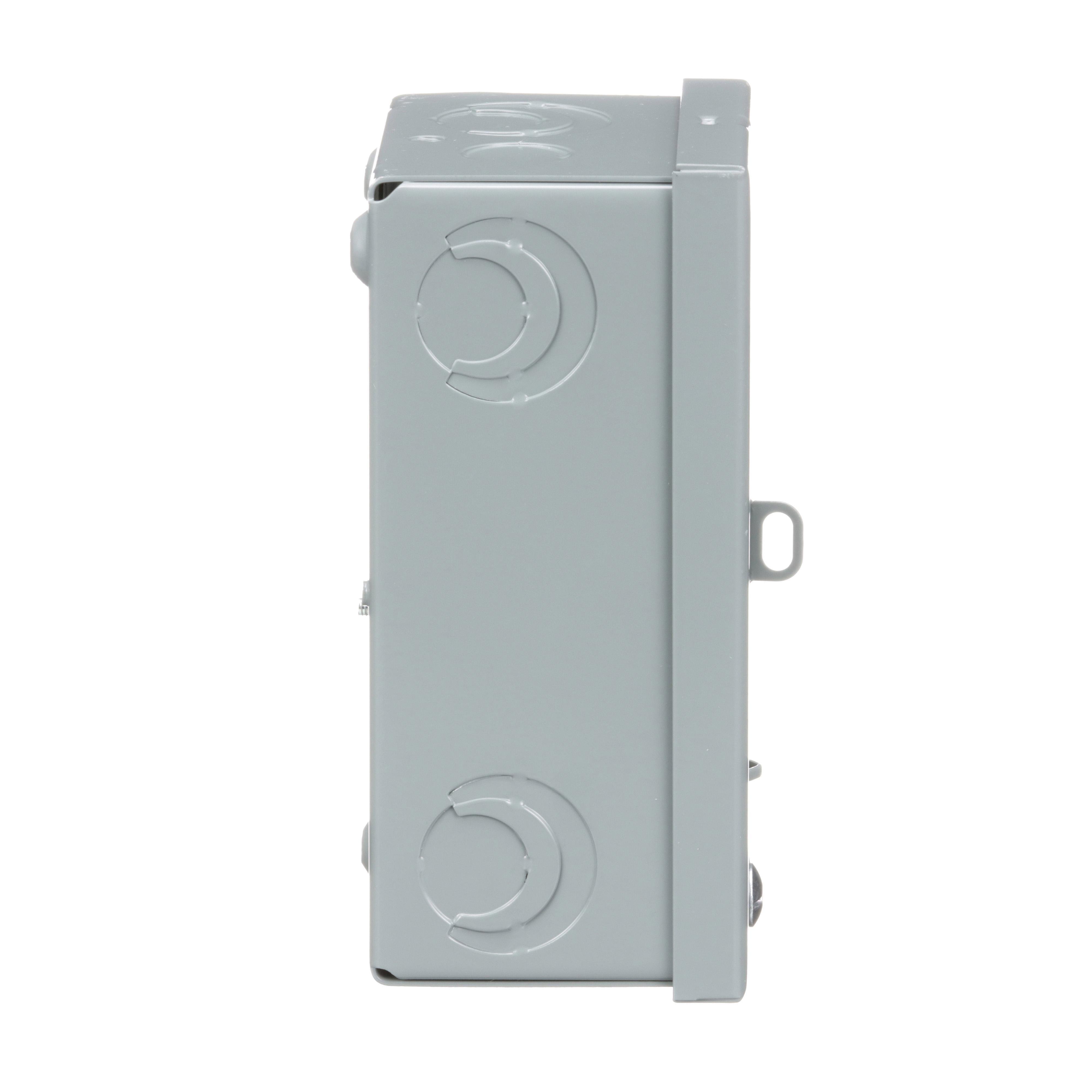 Picture of QO2L30S - Load center, QO, 1 phase, 2 spaces, 2 circuits, 30A fixed main lugs, NEMA1, surface cover