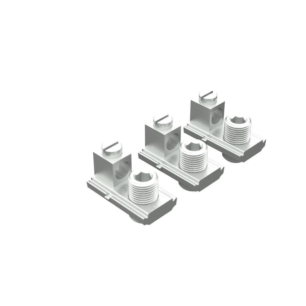 K4977-EXT - Tap Connector Kit External Hex Slide Nut With 14-1/0 Box Connector 300 Volt Maximum 3 Per Kit