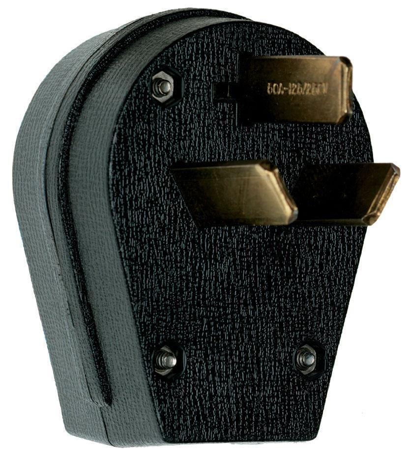 3861 - Miscellaneous Configurations - Angled Plug, Black