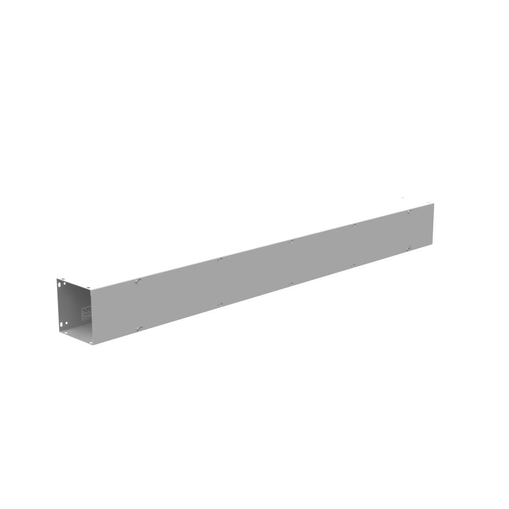 Picture of 6672-GSC1-NK - 6x72x6 Screw Cover Wireway Type 1 UL Listed Steel No Knockouts ANSI 61 Gray
