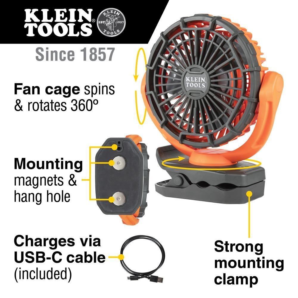 Picture of PJSFM1 - Rechargeable Personal Jobsite Fan