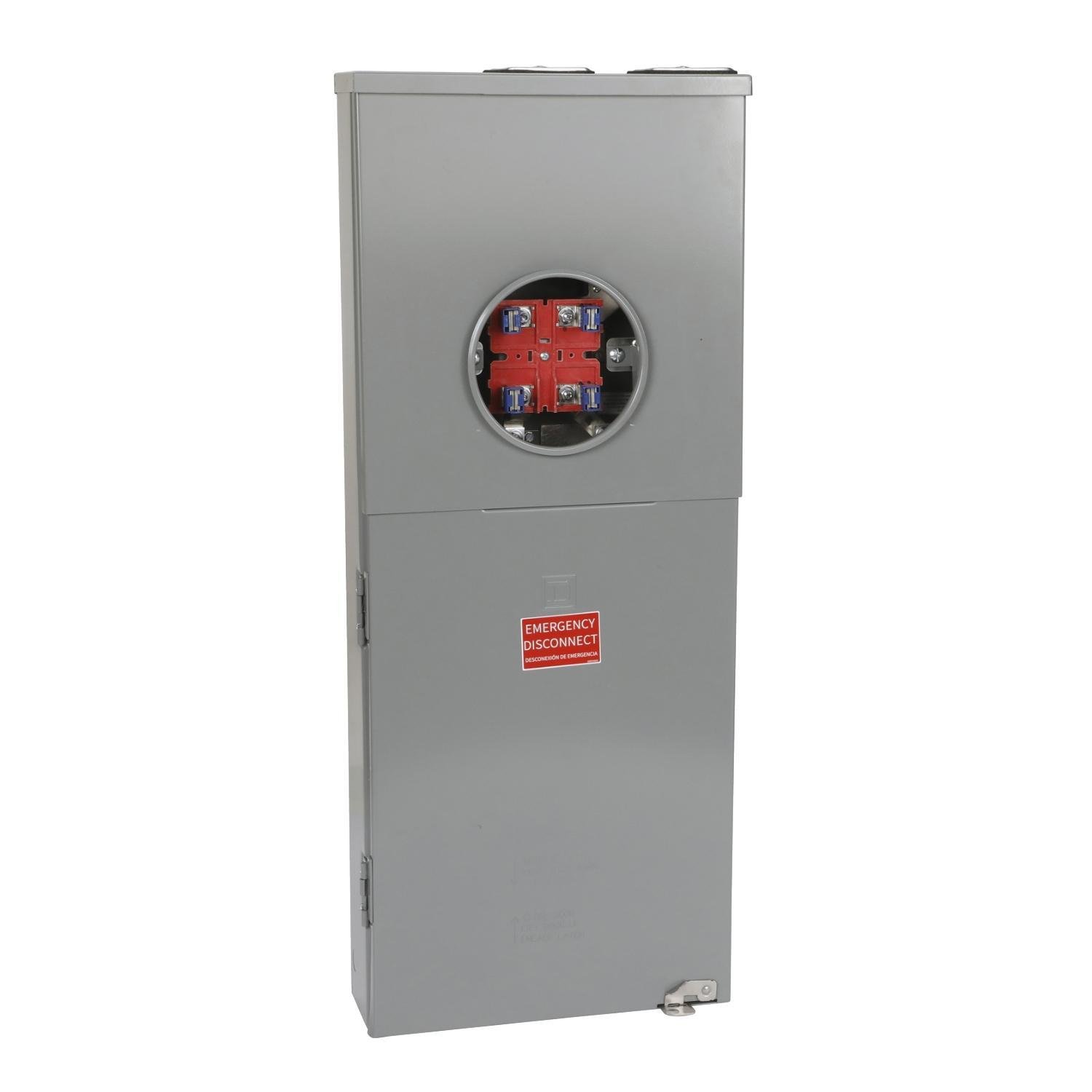 Picture of SO2040M200S - Homeline All In One combination service entrance device, ringed socket, no bypass, OH, 200 A, 10 kA, 20 spaces