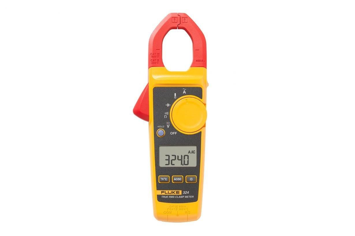 FLUKE 324 - Fluke 324 True-RMS Clamp Meter with Temperature & Capacitance Fluke 324