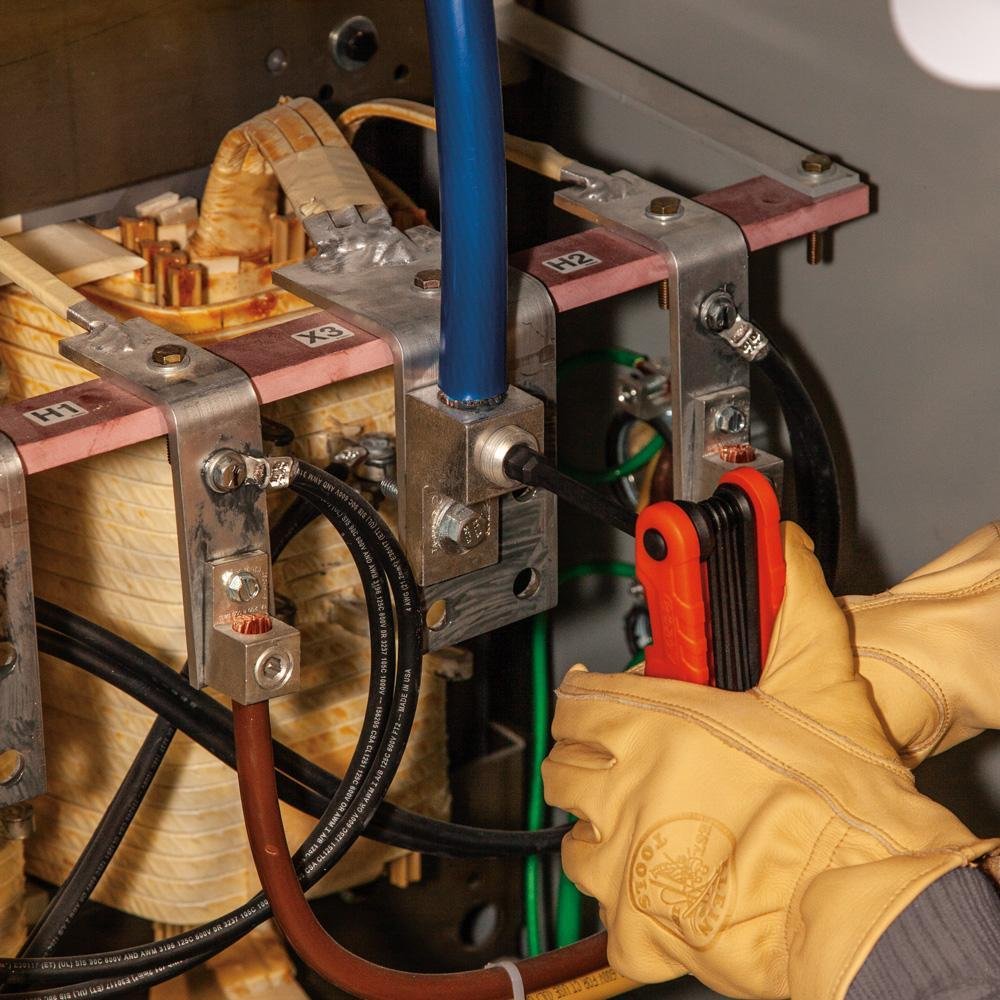 Picture of 70550 - Pro Folding Hex Key Set, 11-Key, SAE Sizes