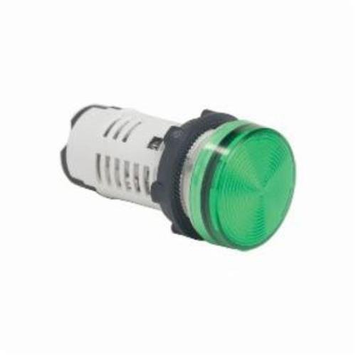 Picture of XB7EV03GP - Monolithic pilot light, Harmony XB7, plastic, green, 22mm, integral LED, 110...120V AC