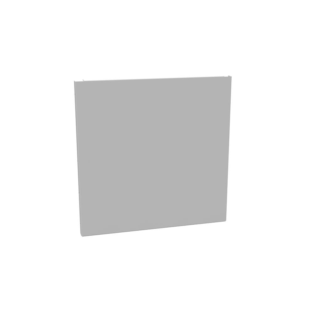 1212GE-NK - Wireway End Type 1 12x12 Screw Cover ANSI 61 Gray No Knockouts