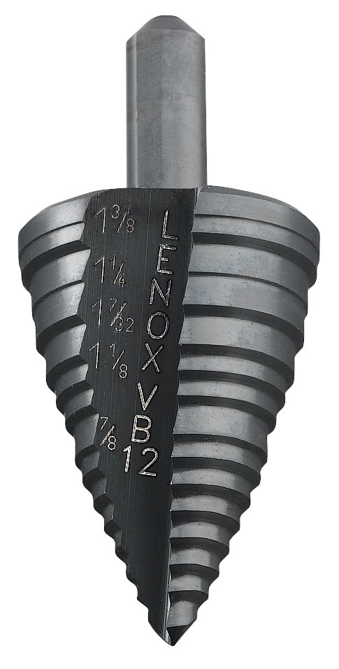 30912-VB12 - LENOX Step Drill Bit, 7/8-Inch To 1-3/8-Inch with 3/8-Inch Shank