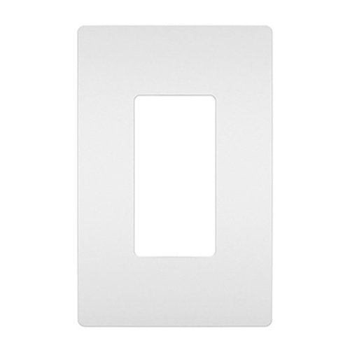 RWP26W - radiant® 1-Gang Screwless Wall Plate, White