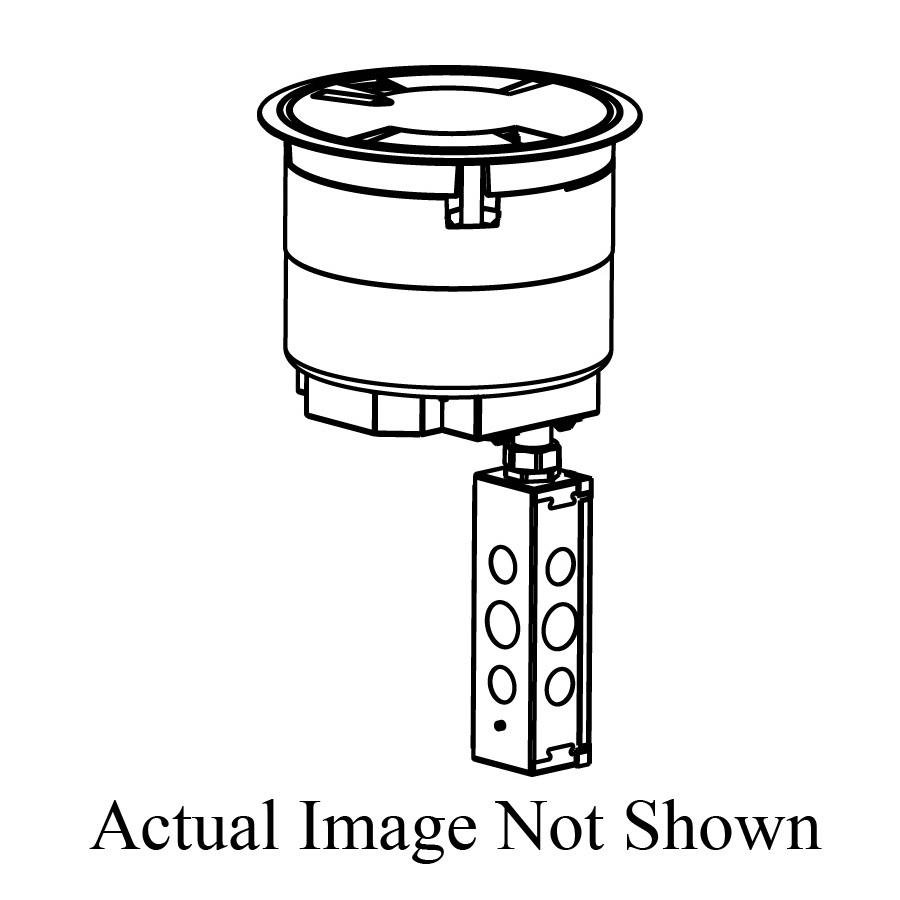 Picture of 8ATC2PBK - 8AT Prewired Evolution™ Poke Thru Device, Surface Style Cover, Black