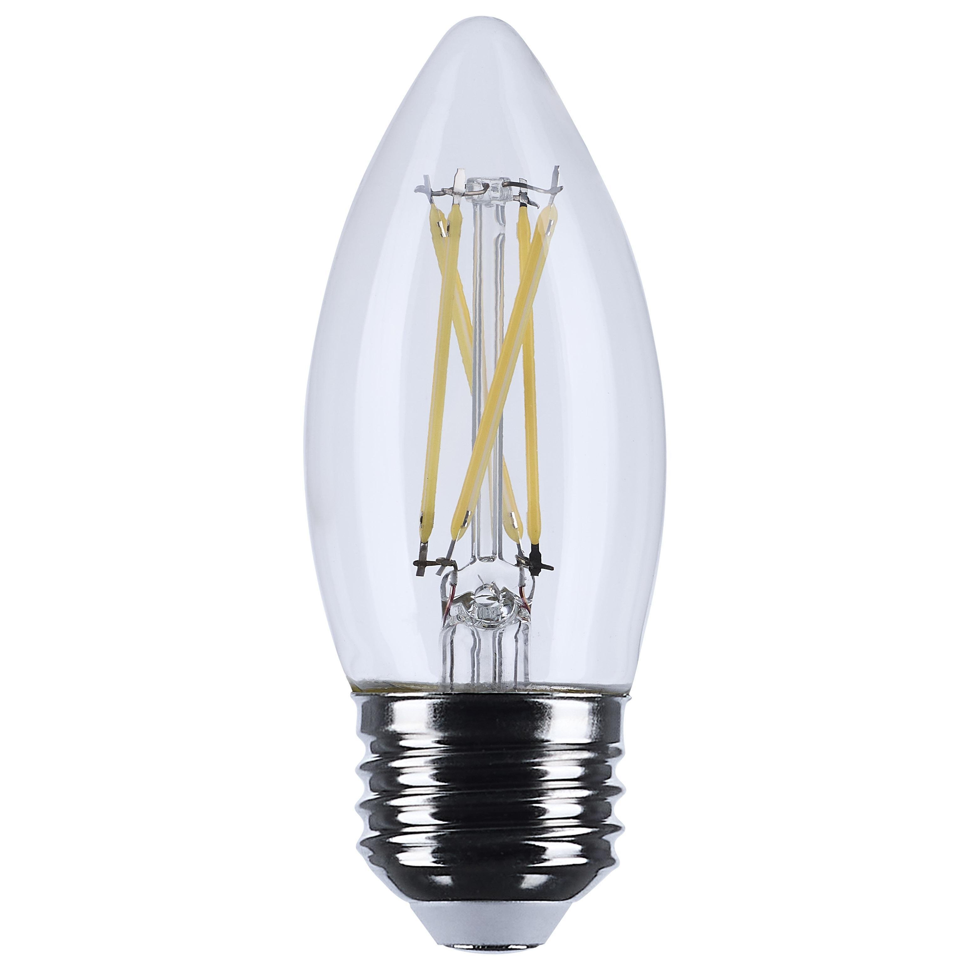 Picture of S21290 - 5.5 Watt B11 LED - Clear - Medium base - 90 CRI - 2700K - 120 Volt