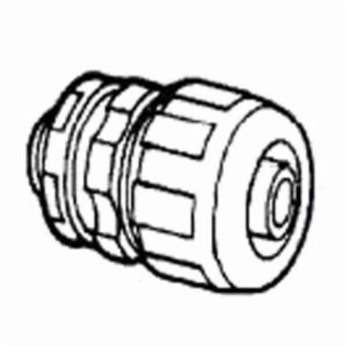 Picture of P474 - 1-1/4" Gray Nylon Straight Liquidtight Connector