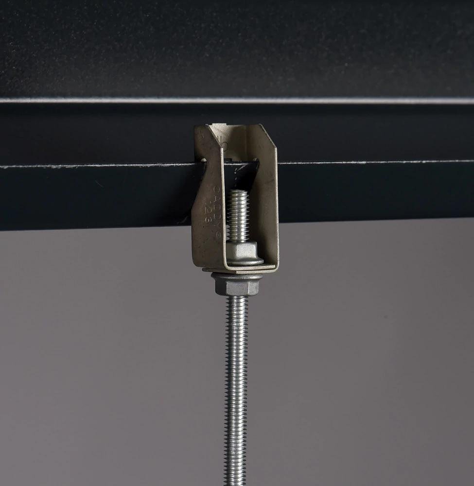 Picture of 123 - 123 Series Z Purlin Clip, 1/4" Hole, 0.06"–0.1" Flange