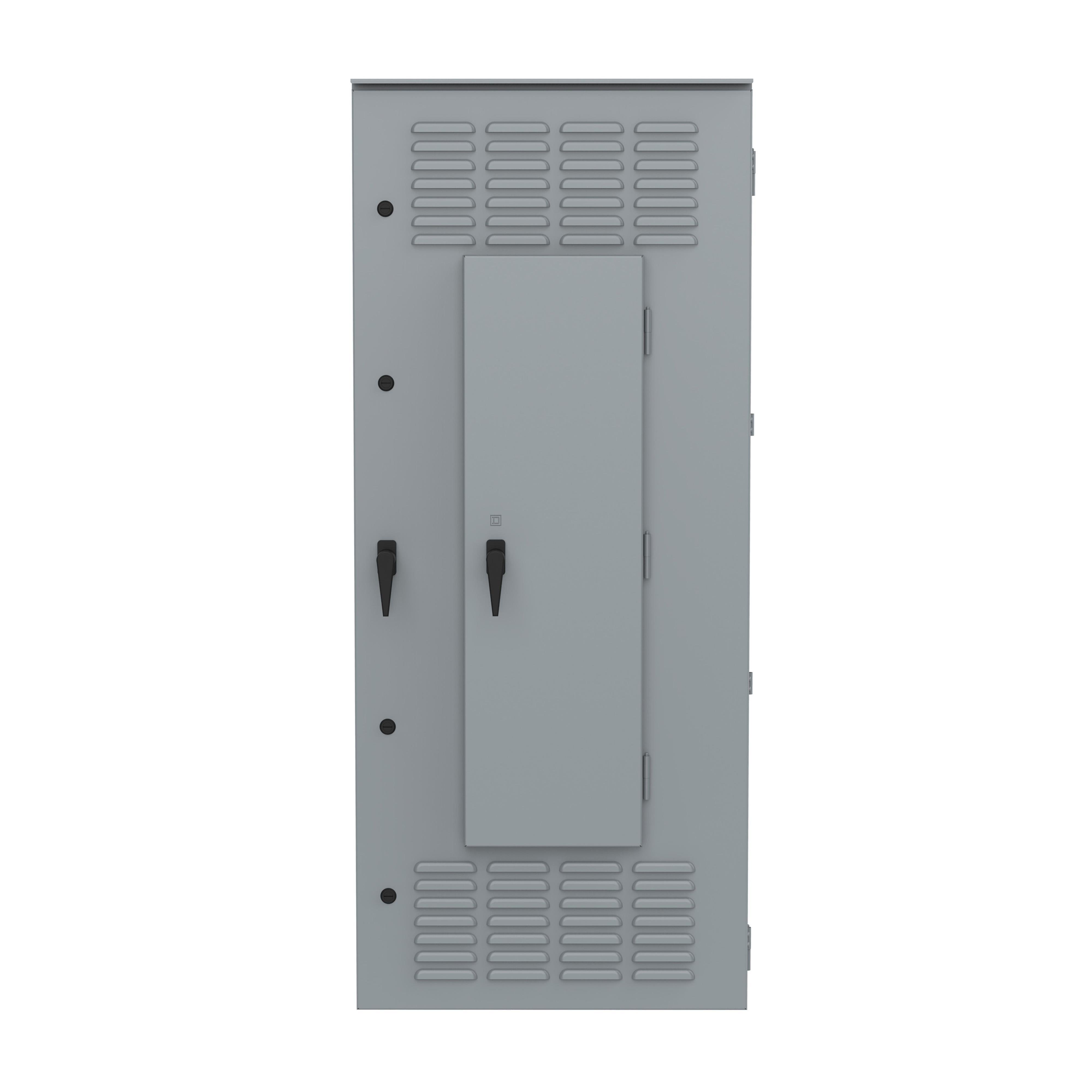 MH62D9VWP - Panelboard enclosure box, NQ/NF, Type 3R, ventilated, 20in W x 62in H x 8.75in D