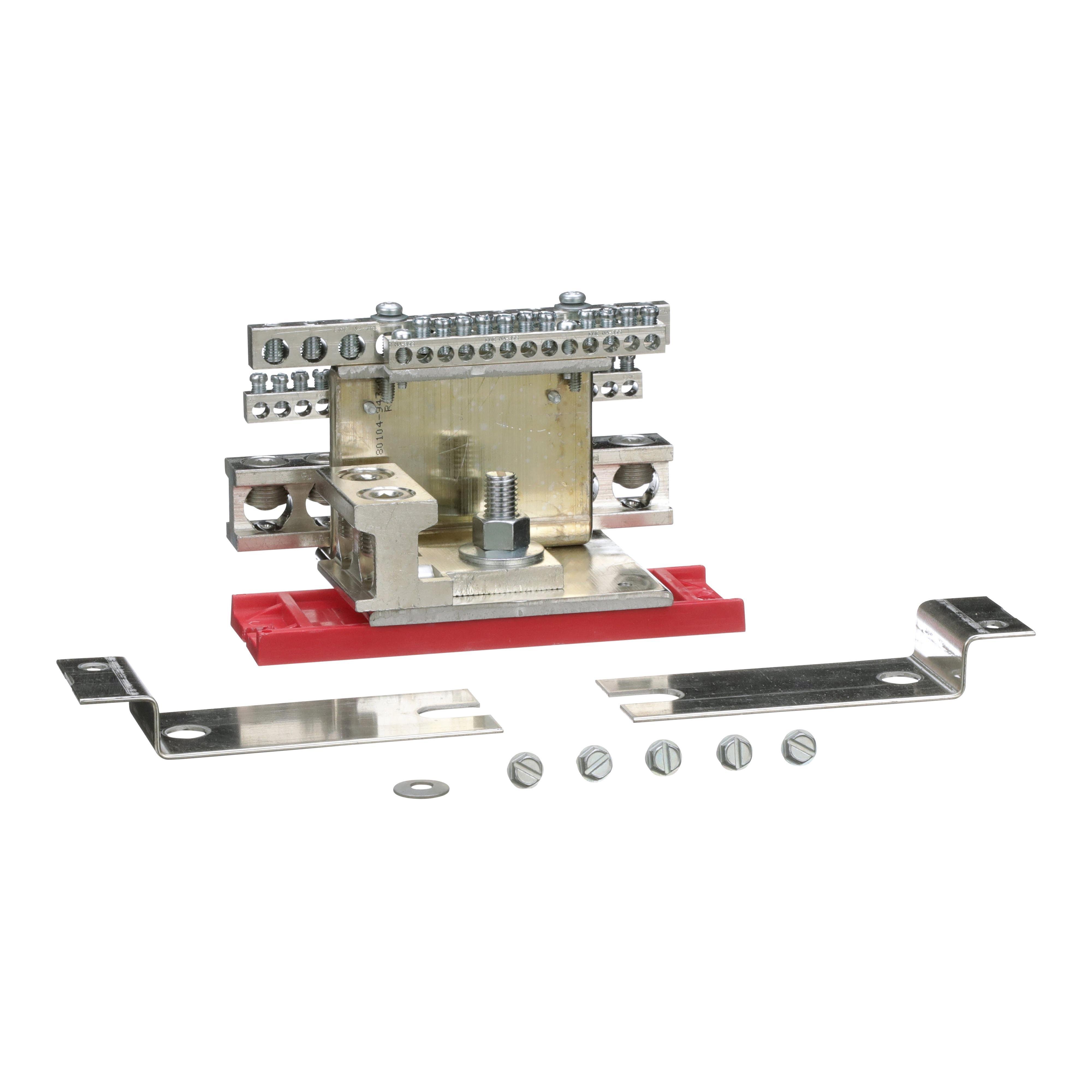 HC6SN - Panelbaord accessory, I-Line, assembly kit, solid neutral, 600A, 14 AWG to 350kcmil