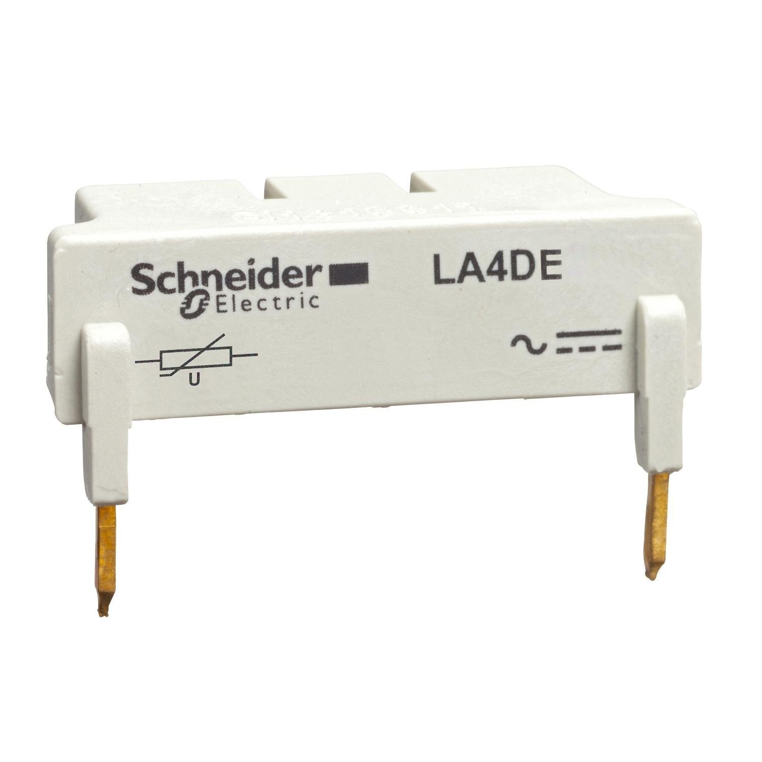 LA4DE2E - Suppressor module, TeSys Deca, varistor, 24 to 48VAC