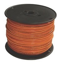 THHN-12-STR19-ORG-CU-2500R - THHN - 12 AWG - 19 Strands - Orange - Soft Annealed Copper - 2500' Reel