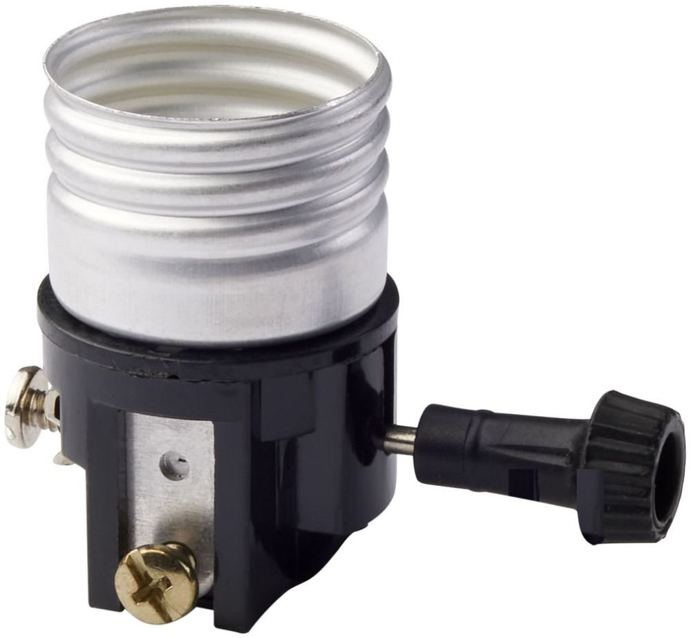 90/1141 - On-Off Turn Knob Interior Mechanism With Screw Terminals - 250W - 250V