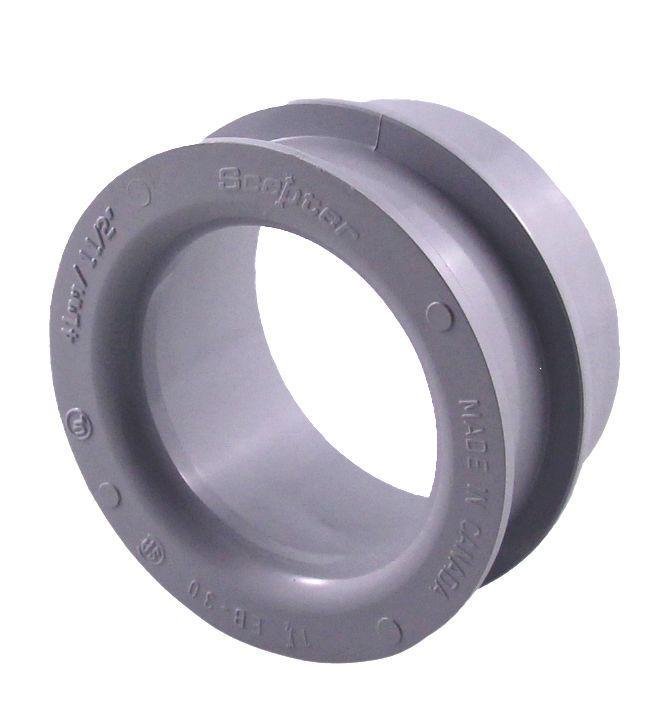 077325 - EB30 1 1/2" PVC MLD END BELL SOC SOCKET MLD SCEPTER
