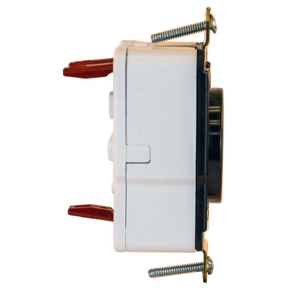 Picture of HBL2310ST - EdgeConnect™ Twist-Lock® Receptacle, 20A 125V, L5-20R, BK, with Spring Termination