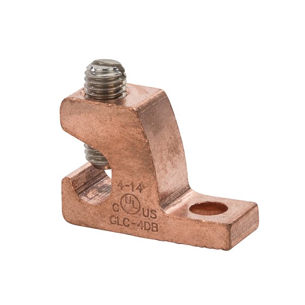 GLC-4 - Ground Connector Cu Lay-In 4-14