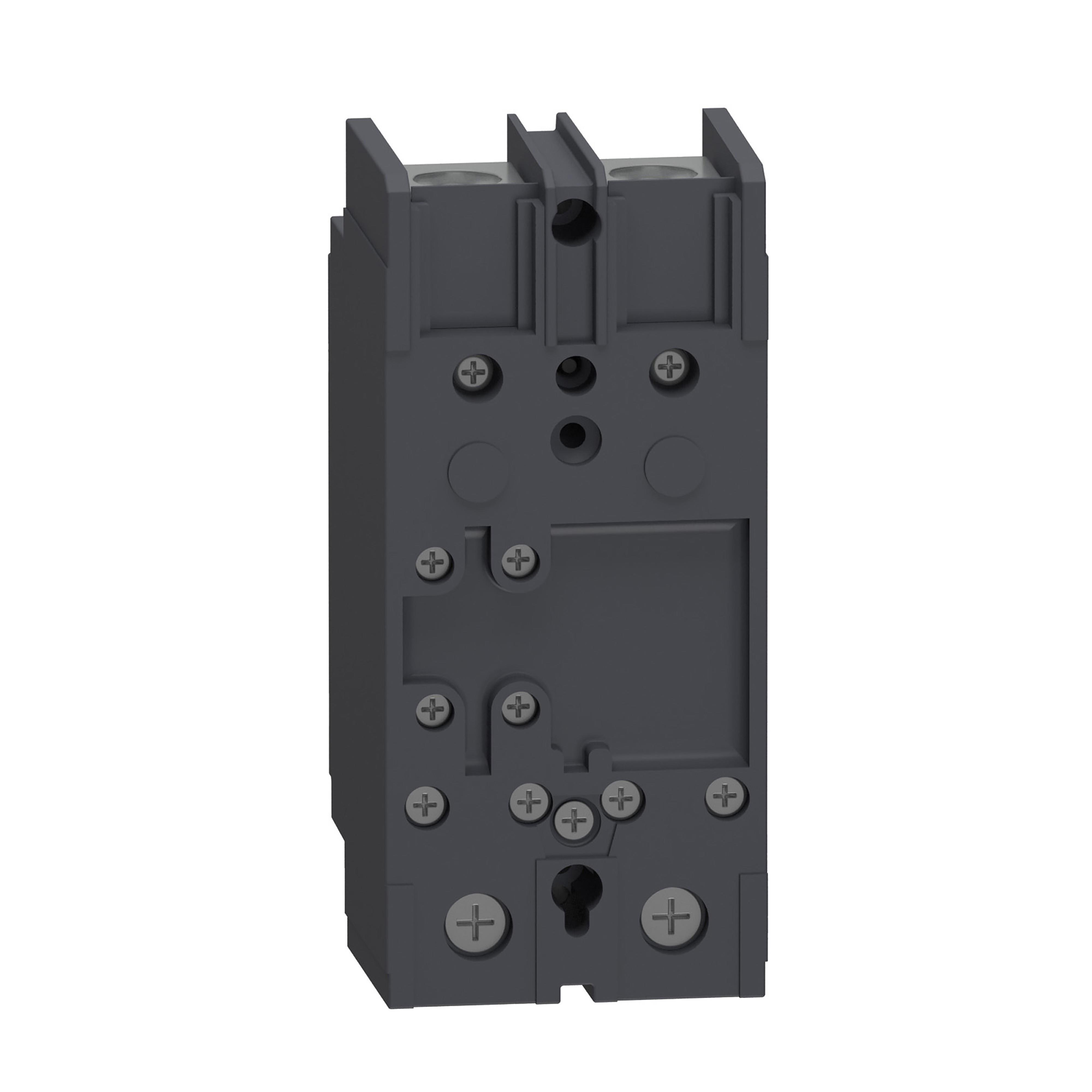 Picture of QGL22090 - Circuit breaker, PowerPacT Q, 90A, 2 pole, 240VAC, 65kA, lugs, thermal magnetic, 80%