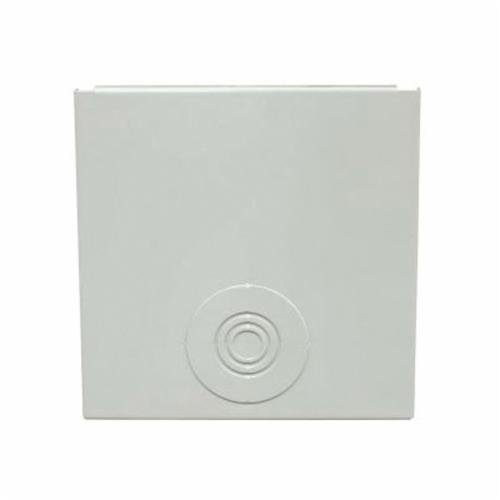 66GE - Wireway End Type 1 6x6 Screw Cover ANSI 61 Gray Steel Knockouts