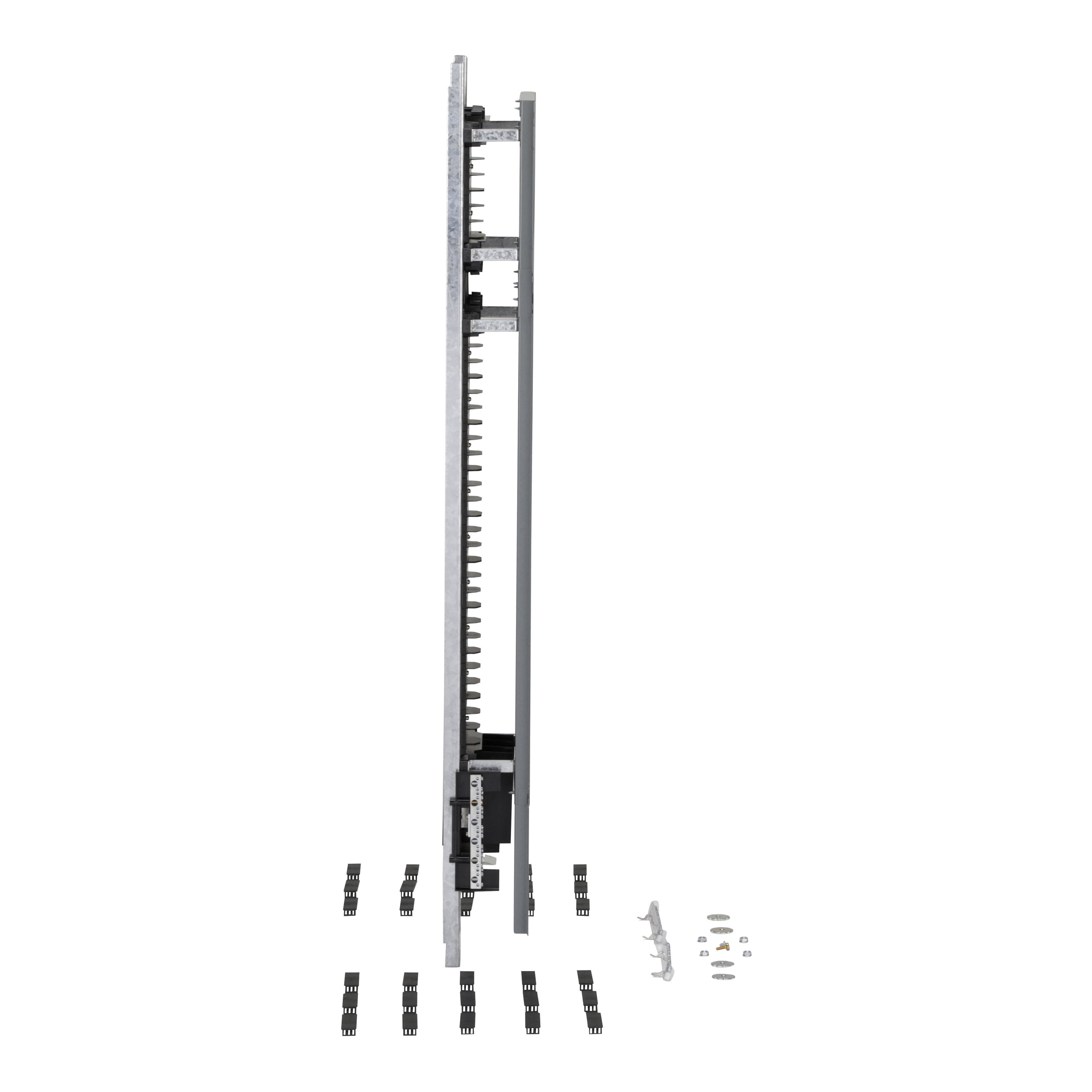 Picture of NF466L2C - Panelboard interior, NF, main lugs, 250A, Cu bus, 66 pole spaces, 3 phase, 4 wire, 600Y/347VAC max