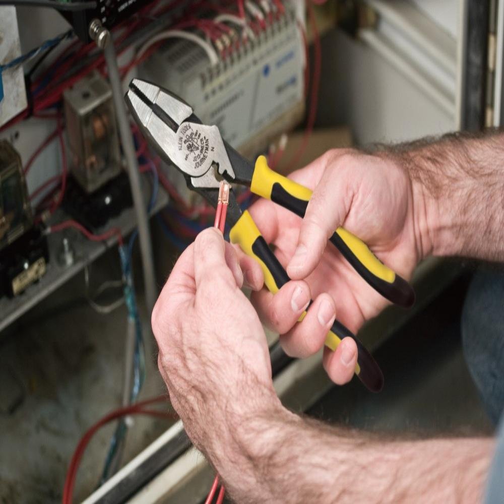 Picture of J213-9NECR - Journeyman™ Pliers Connector Crimp Side Cut 9-Inch