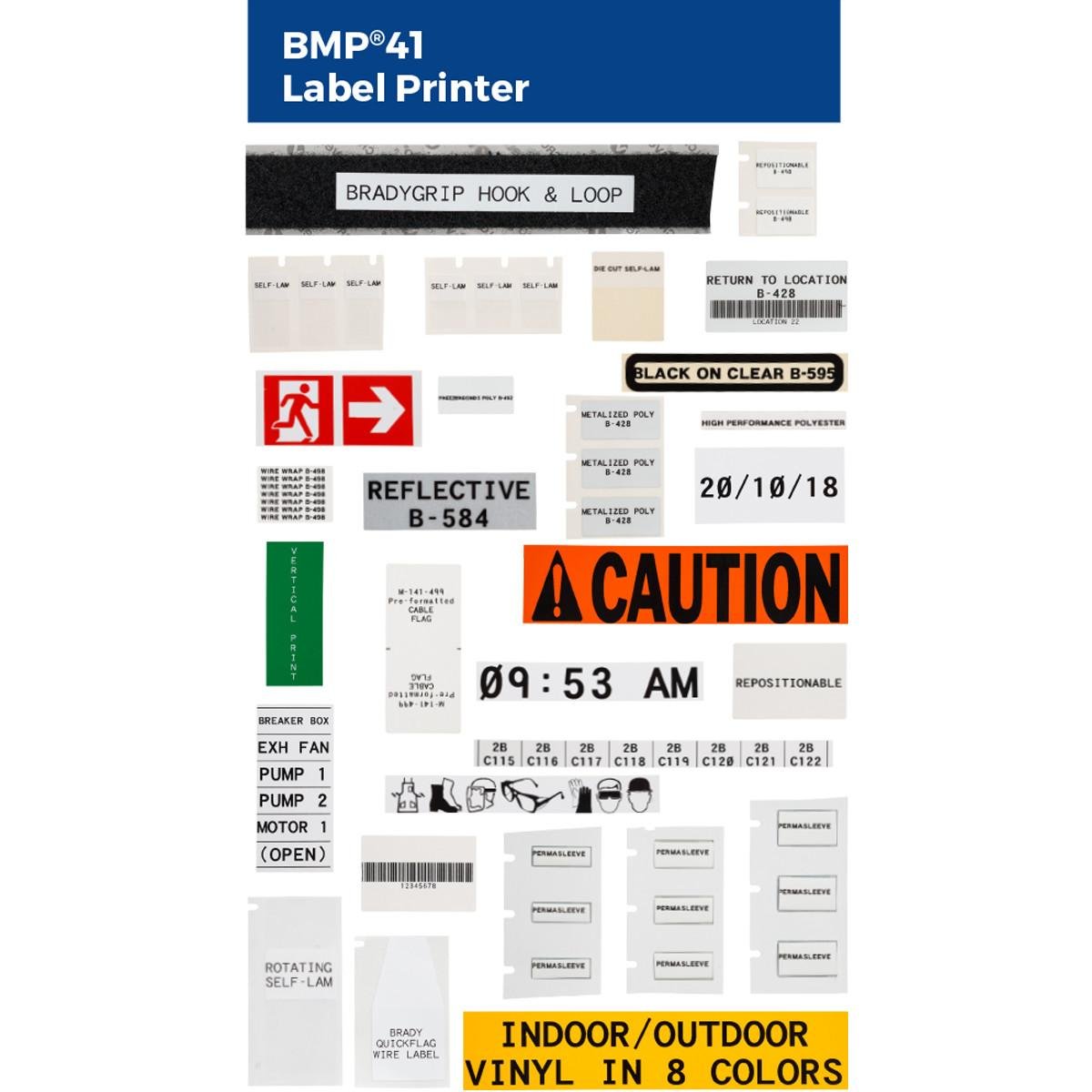 Picture of BRADY BMP41-KIT-STARTER, BMP 41 Label Printer Starter Kit
