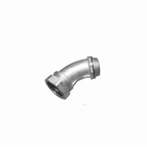 SLT25-45T - MALLEABLE IRON 45° LIQUIDTIGHT CONNECTORS, 3/8”