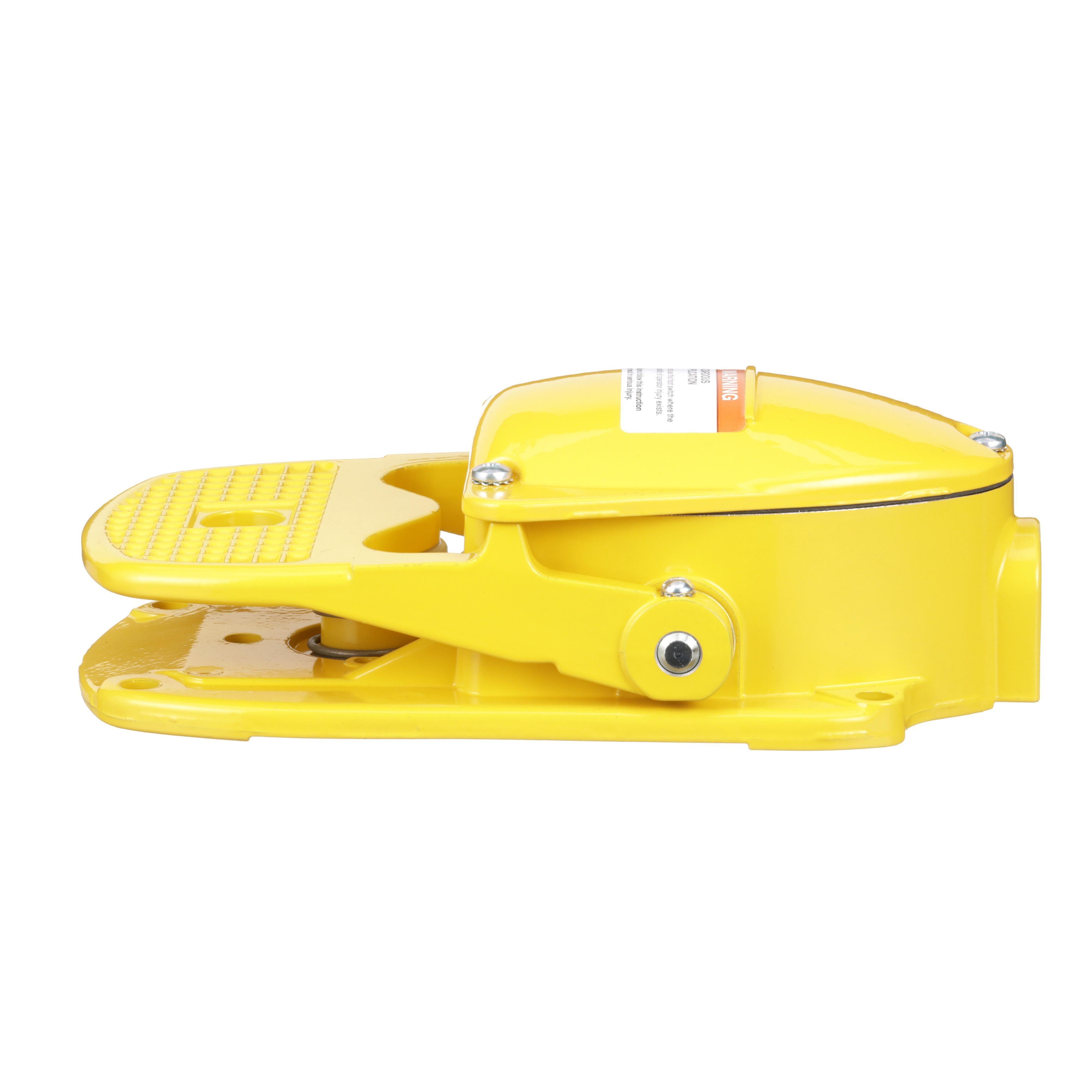 Picture of 9002AW1 - Foot Switch, Harmony 9002AW, industrial, unshielded, SPDT contact, NEMA 2, 4, 13 enclosure, 5A resistive at 600V AC