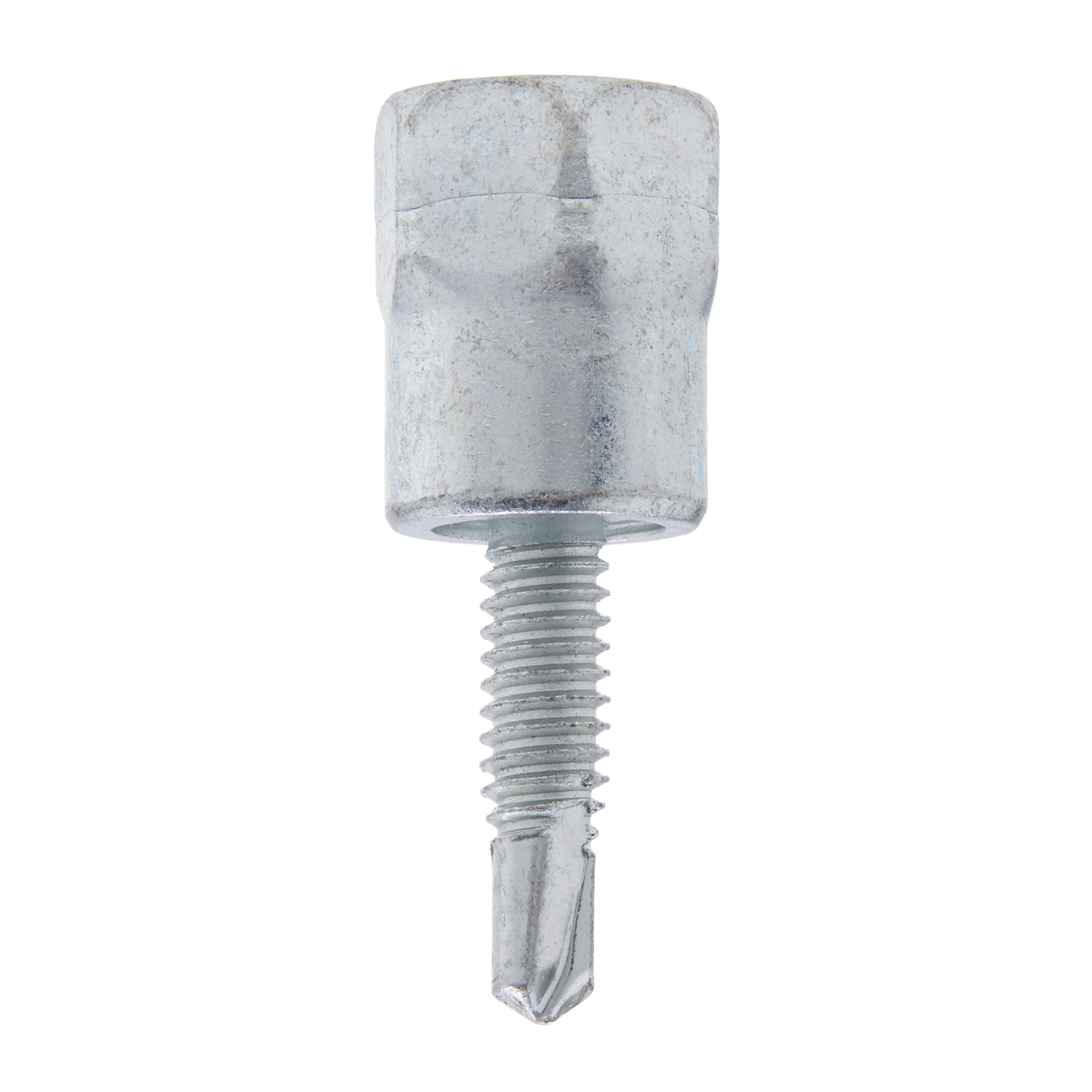 JRSV25100 - Thread Rod 1/4 X 1Mtl V-Mt Ancr D St-zn (Jar 25)