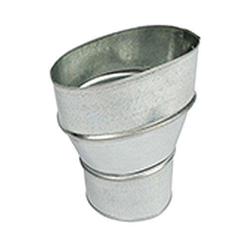 FV-VS43R - 4" Oval to 3" Round Duct Adaptor, Made for Panasonic WhisperValue DC and Panasonic WhisperValue Lite Ventilation Fans